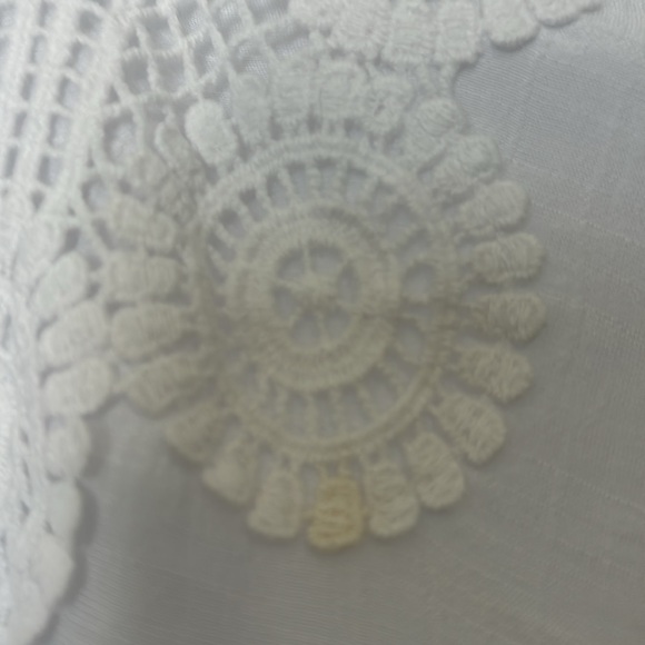 White linen look top 2x - Picture 4 of 4